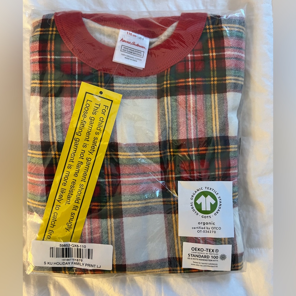 Hanna Andersson holiday pajamas